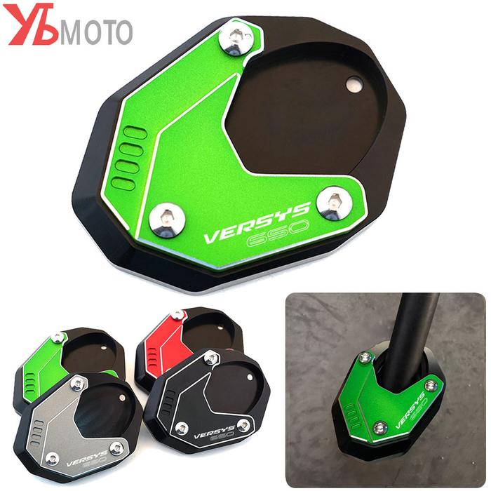 Side Stand Enlarge For KAWASAKI VERSYS650 VERSYS 650 2010-2019 2020