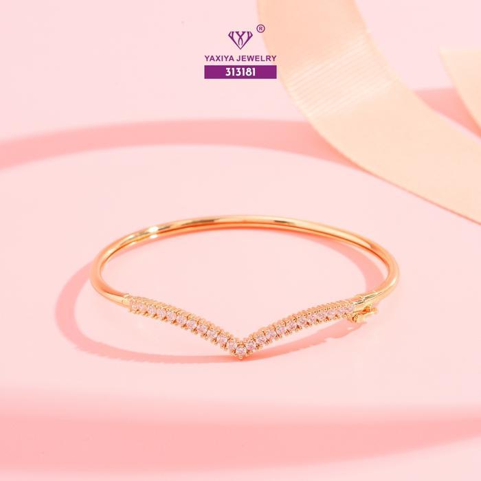 Yaxiya Gelang Wanita Korea Style Yaxiya Gelang Bangle Fuji Aksesoris 119 Bracelets