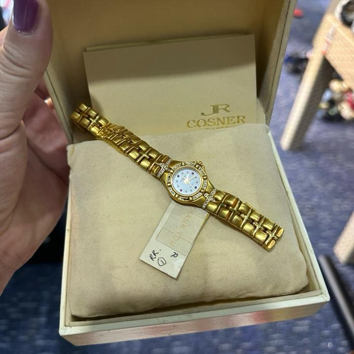 Cosner jam tangan wanita 18k gold