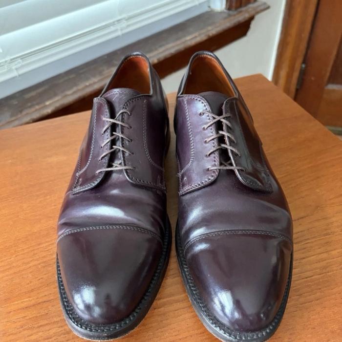Alden Shoes 2160 Cap Tor Bluecher Color #8