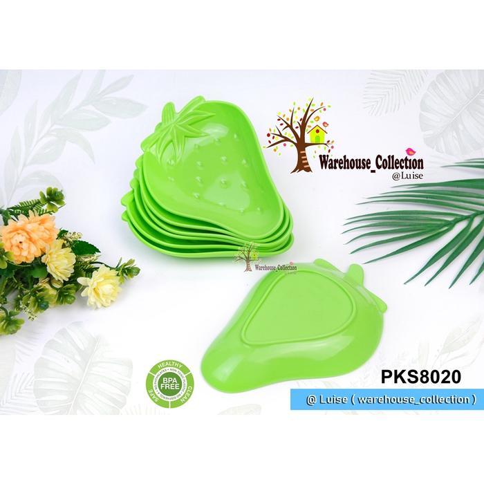 DAPAT 3 PCS PIRING PLASTIK LUCU / PIRING KUE SNACK / PIRING DESSERT / LEPEK KACANG