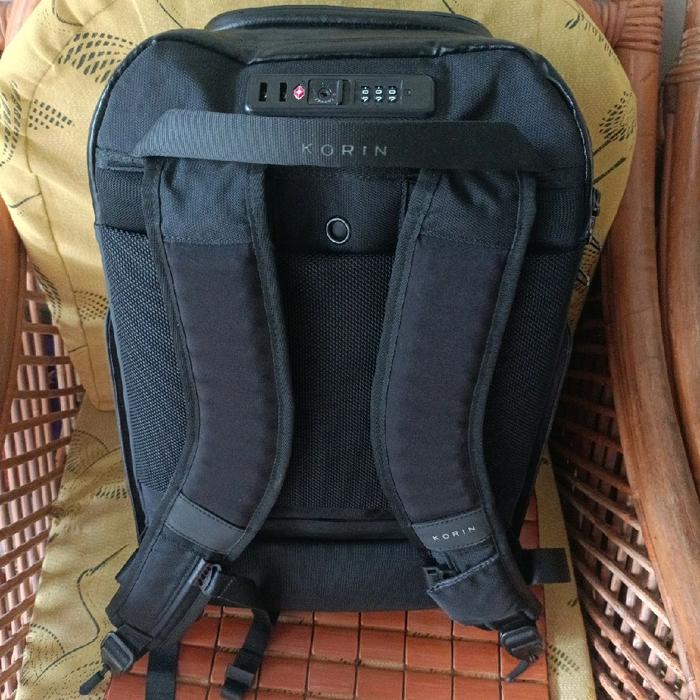Backpack Travel Korin Design Flip Pack 180 opening easy access Pro Traveller EDC Modern Laptop 16inc