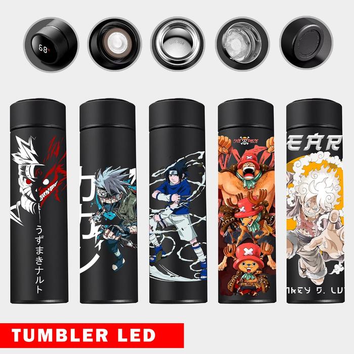 Tumbler Anime Keren 500ML - Cocok Untuk Anak Sekolah, Mahasiswa & Pencinta Anime