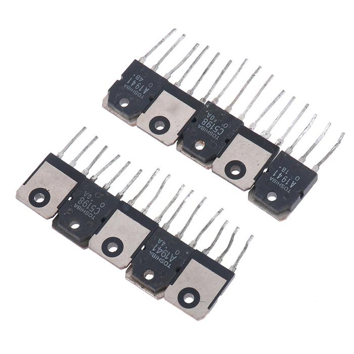 Graceful 10 Buah 5 Pasang 2SC5198 2SA1941 TO3P TO-3P Transistor Asli