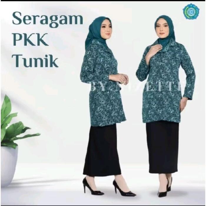 SERAGAM BATIK PKK MODEL TUNIK