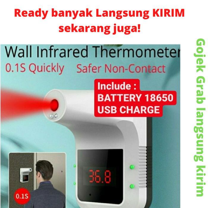 thermometer wall infrared non contact termometer dinding thermo tempel