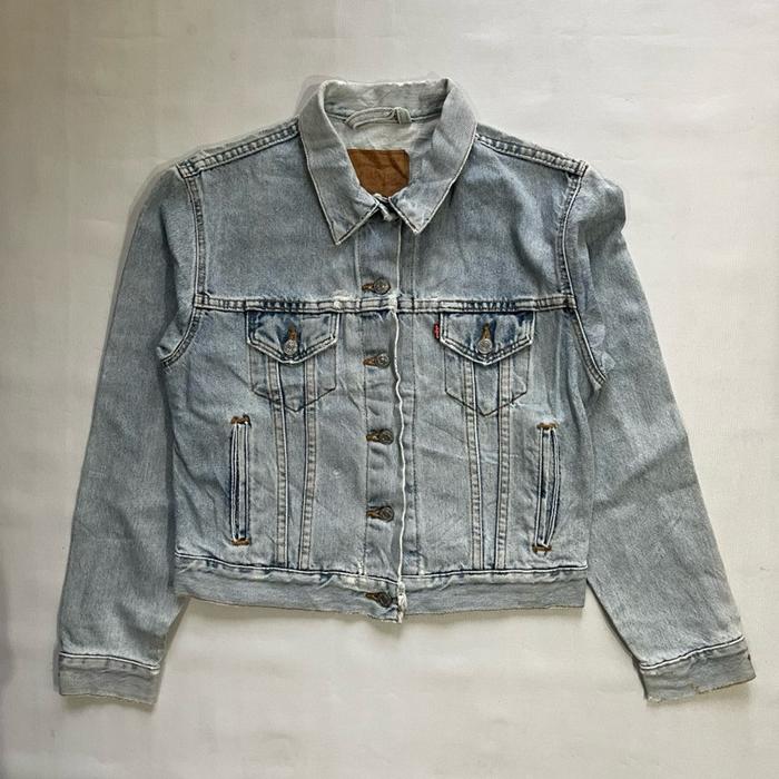 Vintage Levis Type III 3 Three Stonewash Denim Trucker Jacket 77715-0220