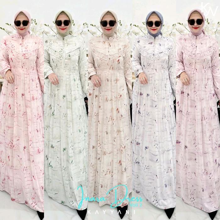 GAMIS DRESS INARA VOL 2 ORI PREMIUM BY KAYYANI