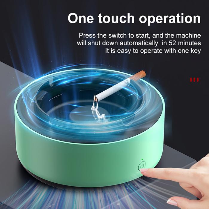 Automatic Air Purifier Ashtray for Filtering Second-Hand  From