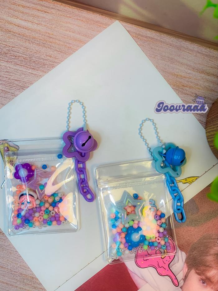 aksesoris tas keychan bag/ganci kemasan saset/gantungan aksesoris tas