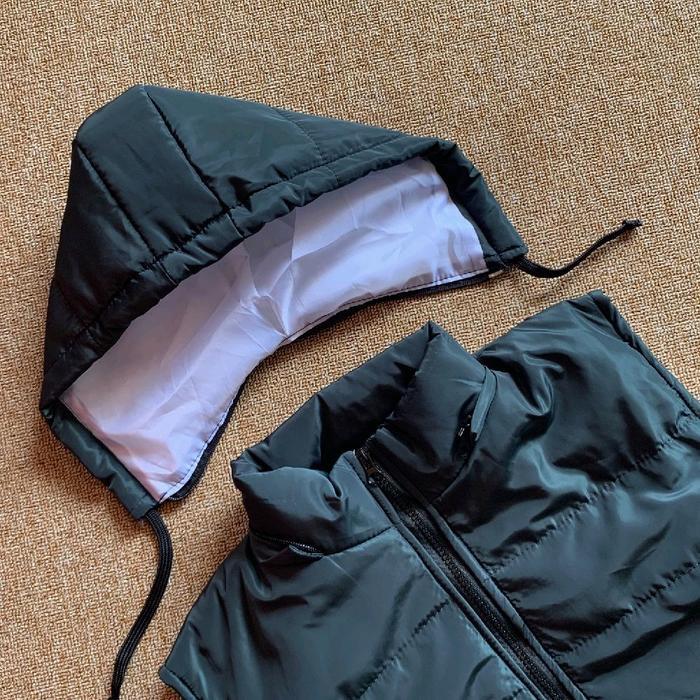 Rompi / Vest Hijau Botol / Ungu /Hitam  Jaket Winter Anak Best Seller