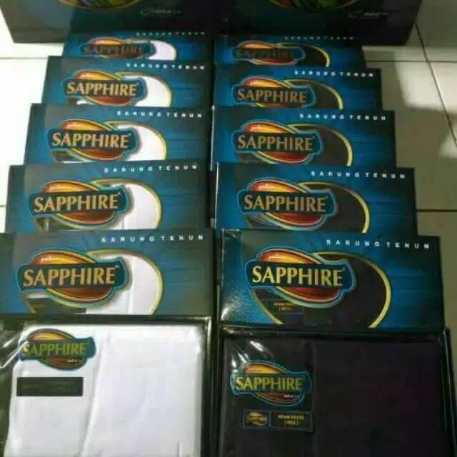 GUYS BELII Sarung Sapphire Dewasa Polos Tumpal Warna saphire sapire Sappire PREMIUM