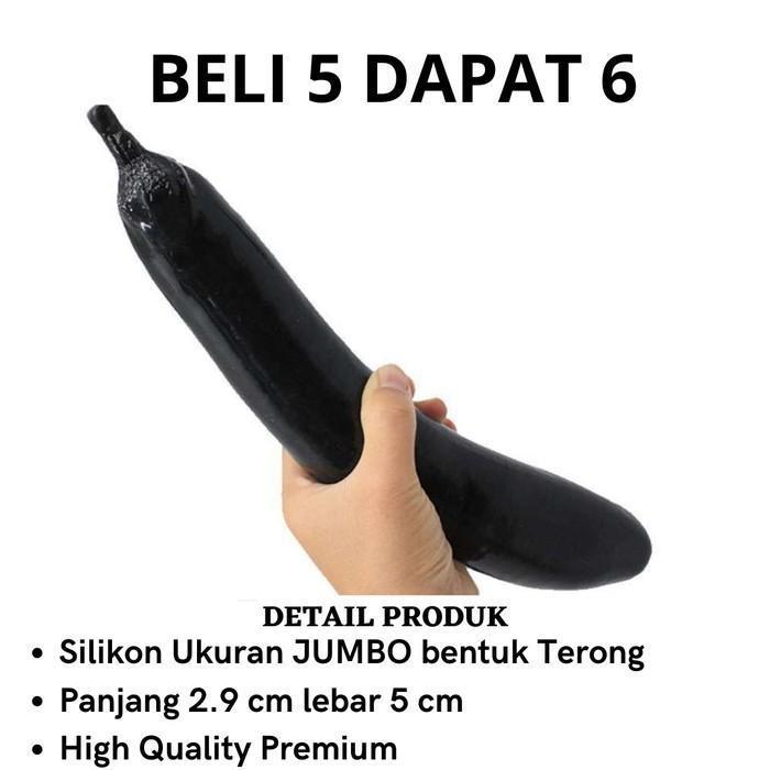 KERUDUNG TERLARIS D822 Silikon Terong Anal Plug Jumbo 29Cm Bdsm Alat Bantu Kesehatan Male Female Pri