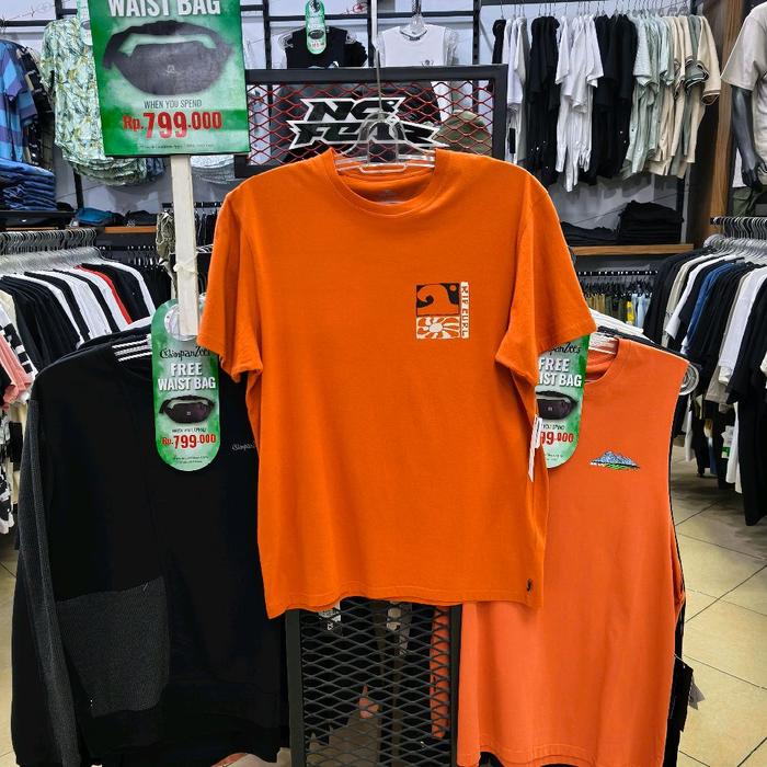 Kaos Ripcurl Aots Tee Teracota Original