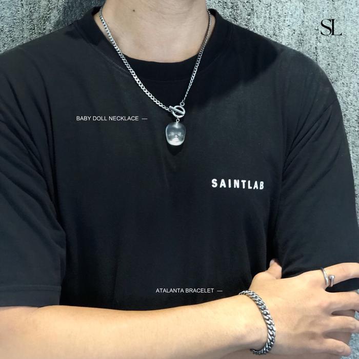 TERLARIS SAINTLAB.ID - Atalanta Bracelet Gelang Baja Titanium Pria Anti Karat Premium