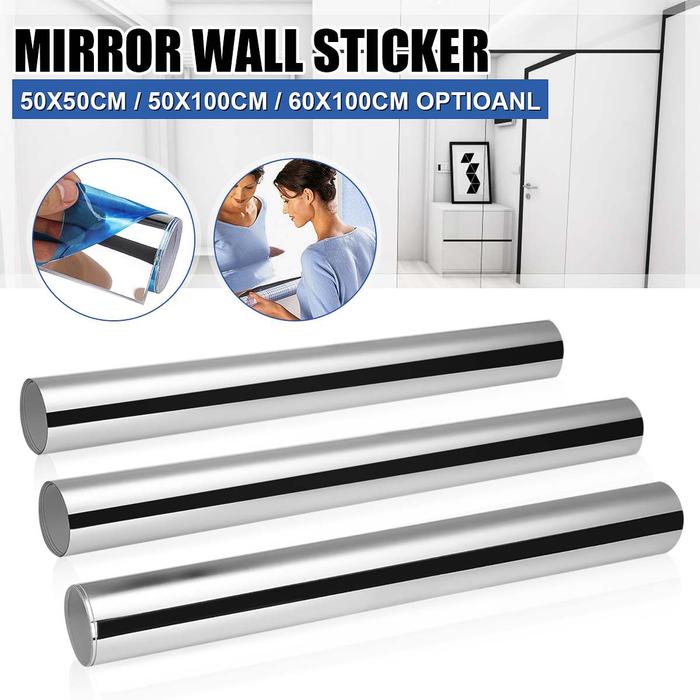 Self-adhesive reflective film mirror game mirror film wall sticker