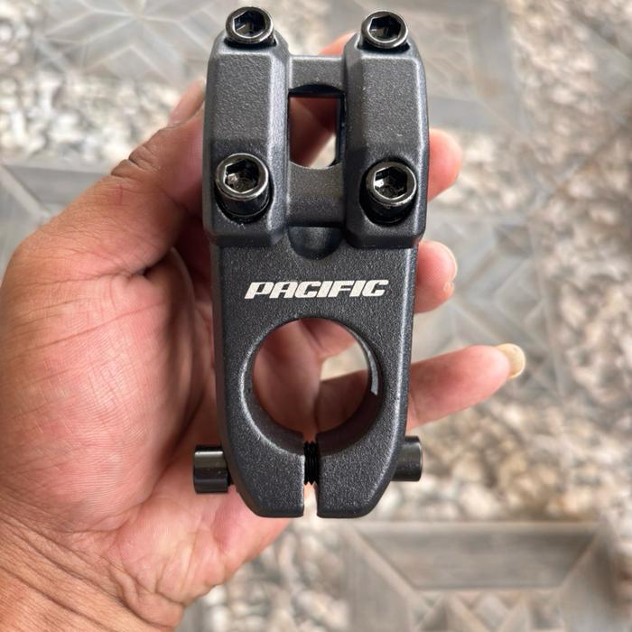 ￼stem dudukan stang bmx racing freestyle pacific model kuncian atas bahan alloy sepeda bmx 20