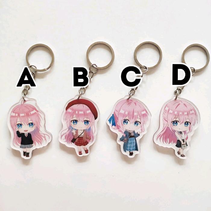 Keychain Anime Kawaii dake ja Nai Shikimori-san 1 Shikimori Miyako Gantungan Kunci Akrilik Ganci Mer