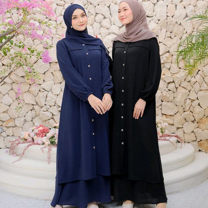 Dress Terbaaru HANNA ONE SET by AR official