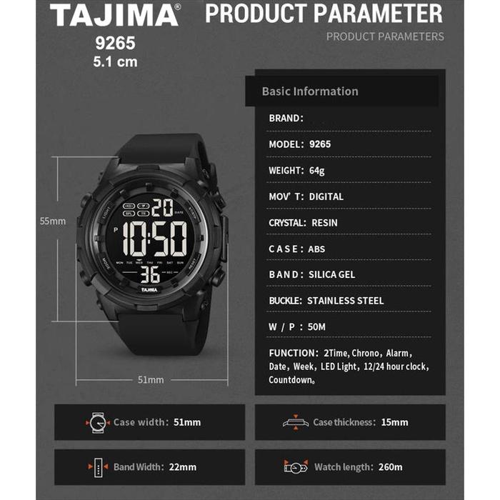 Jam Tangan og Wanita Hannah Martin HM1251 Stainless Steel Mesh