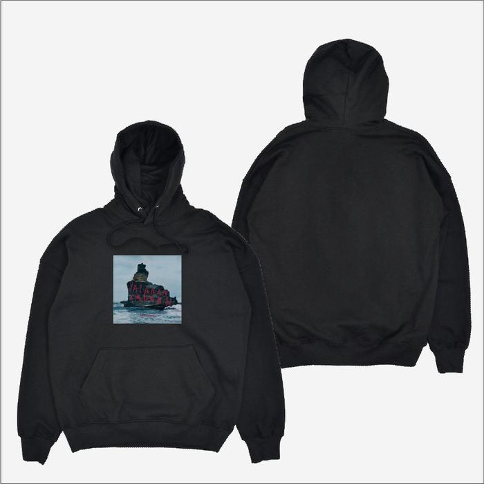 Raden Hoodie Barasuara Jalanan Sadrah Music Sweater Pullover Unisex Hitam