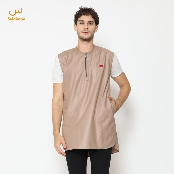 FREE ONGKIR Rompi Shalat Sholat Pria Rosal By Sulaiman Motif Polos