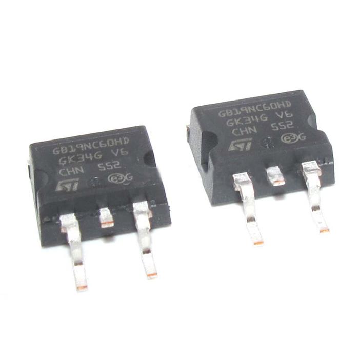 Free shipping 20PCS GB19NC60HD STGB19NC60HD TO-263 600V 19A