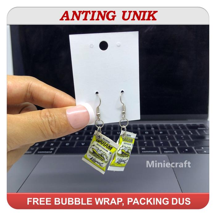 ANTING MINIATUR GARAM CAP KAPAL
