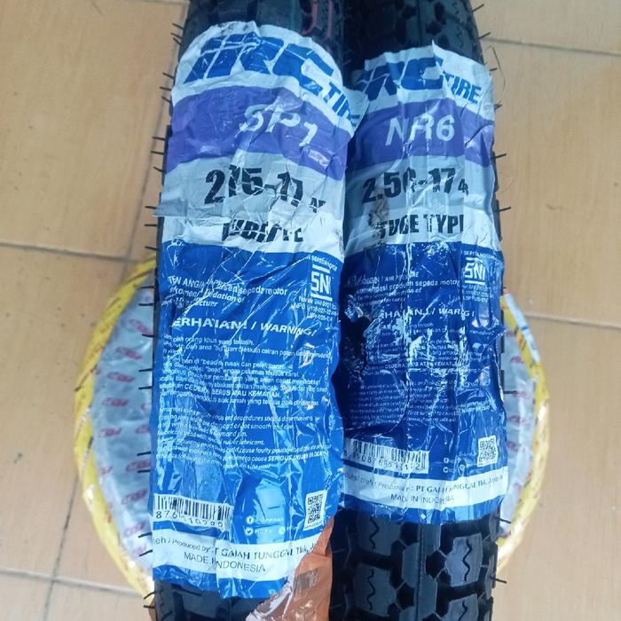 Ban 275 Ring 17 Petak Tahu IRC untuk Motor - Motorcycle