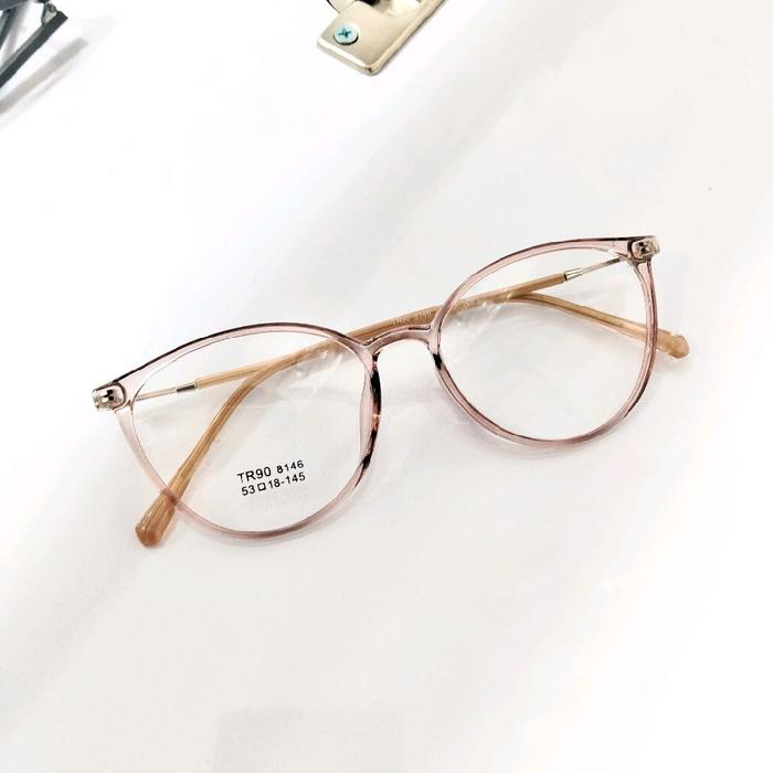Kacamata Antiradiasi TR90 8146 53-18-145 dengan Desain Elegan dan Nyaman untuk Penggunaan Sehari-har