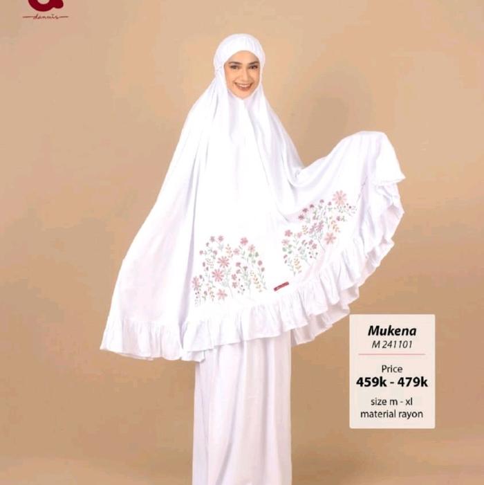 diskon 20% / mukena 241101 dannis / mukena dewasa dannis / Uk L