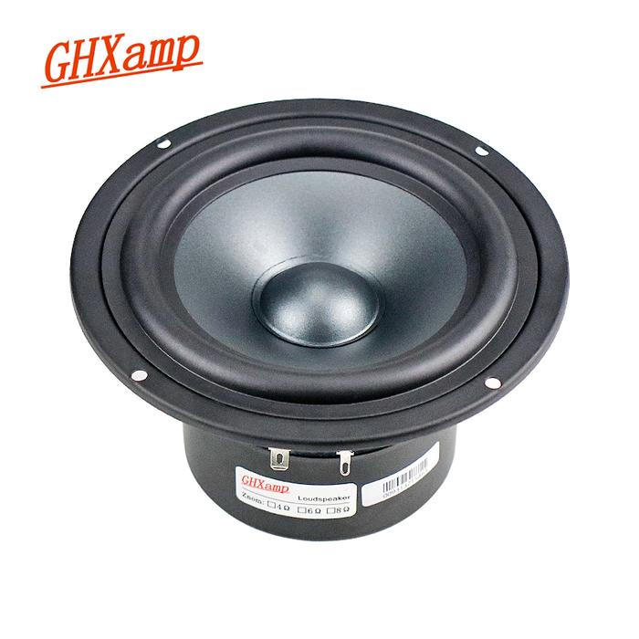 GHXAMP Hifi 5.25Inch Midrange Speaker Unit 4OHM 35W Alto Speaker Dual