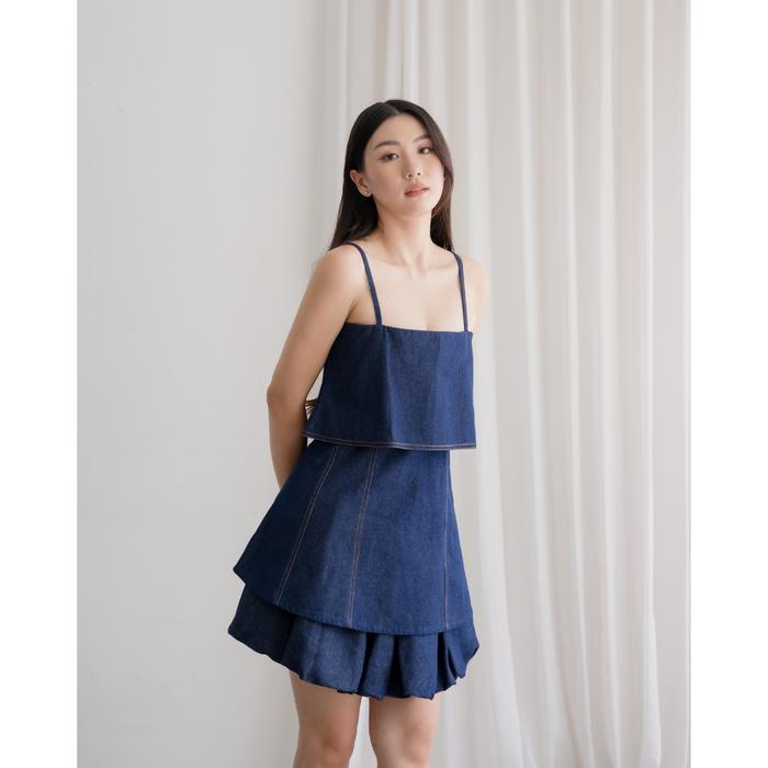 Ayaco Itzy Denim Top & Itzy Denim Skirt