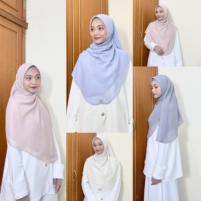 Cendani Square (135*135) | bawal Malaysia jumbo segiempat Muslim Syari Jilbab Kerudung