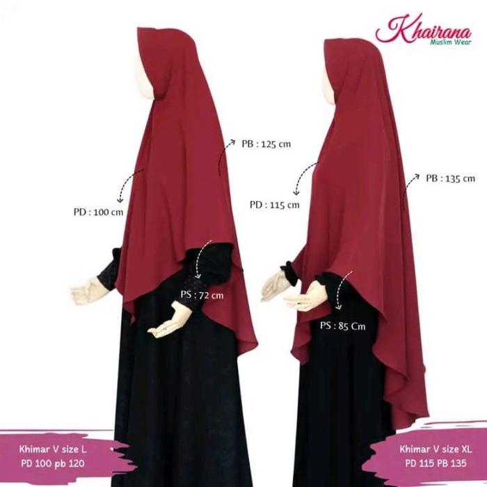 Khimar V Size L By Khairana