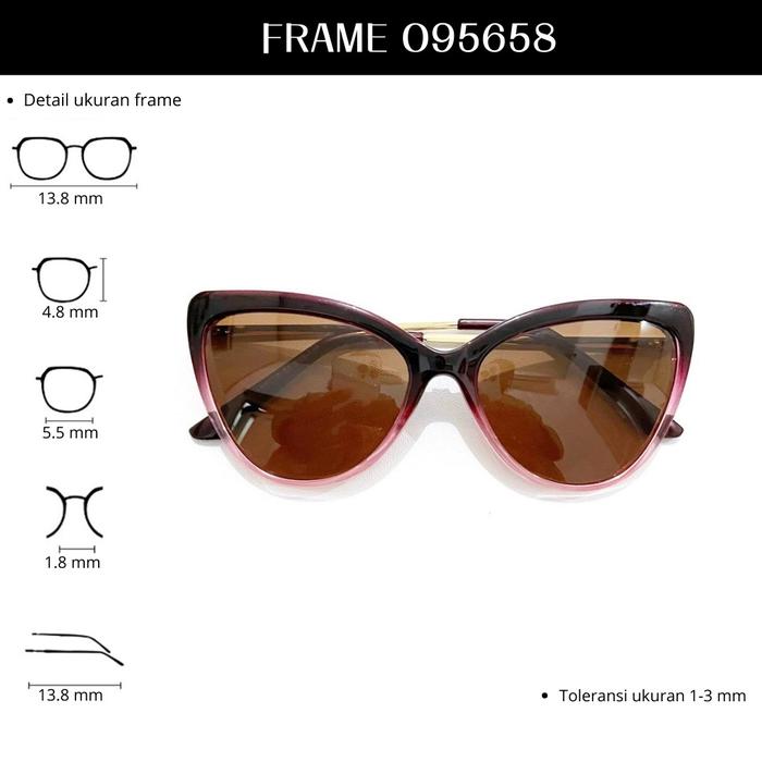 Oneglass - Frame Kacamata O95658 Perempuan