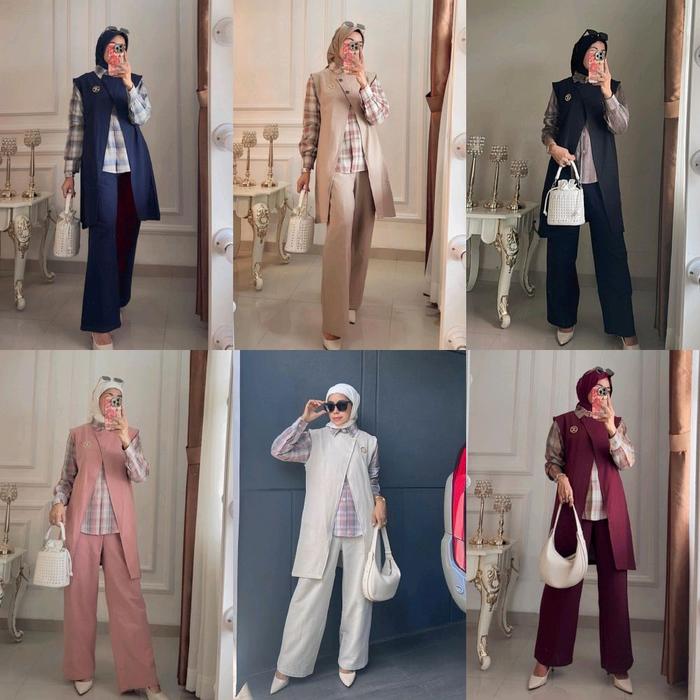 EMELY SET 3IN1 SET WANITA KEYZA TERLARIS