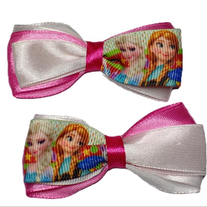 jepit rambut anak pink frozen