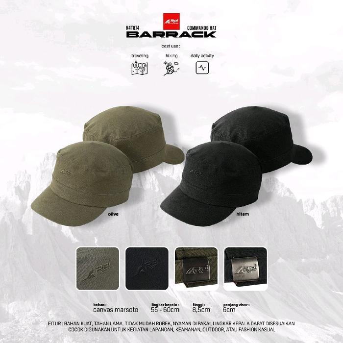 TOPI KOMANDO AREI BARRACK