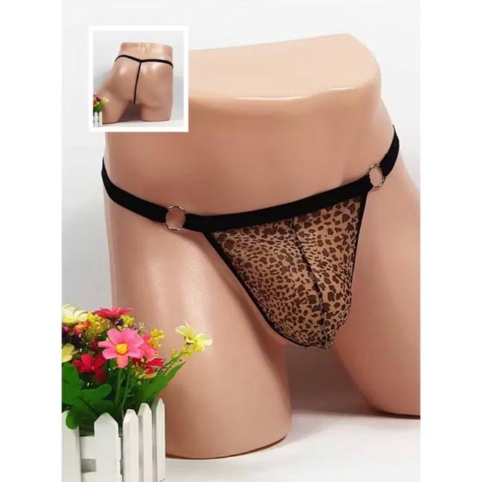 Celana Dalam Pria Halus Lembut G String Sexy Transparent thong cowok