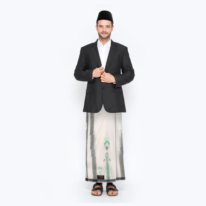 FREE ONGKIR Sarung BHS Masterpiece Gold Motif M79 SIF Putih Hijau