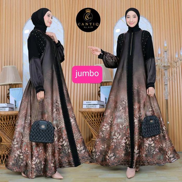 Promo Spesial gamis alena super mewah jumbo Muslim