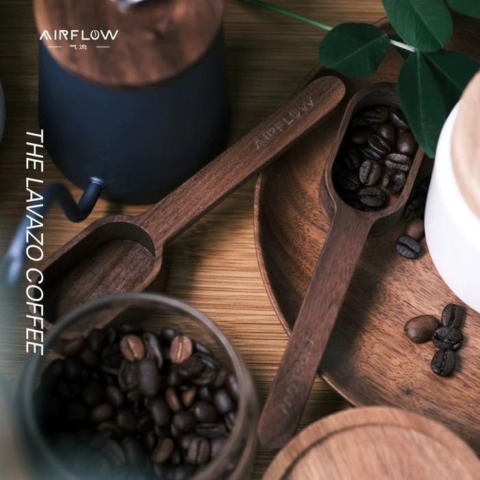 AIRFLOW WALNUT WOOD COFFEE SPOON | Sendok Kayu | Sendok Takar Kopi
