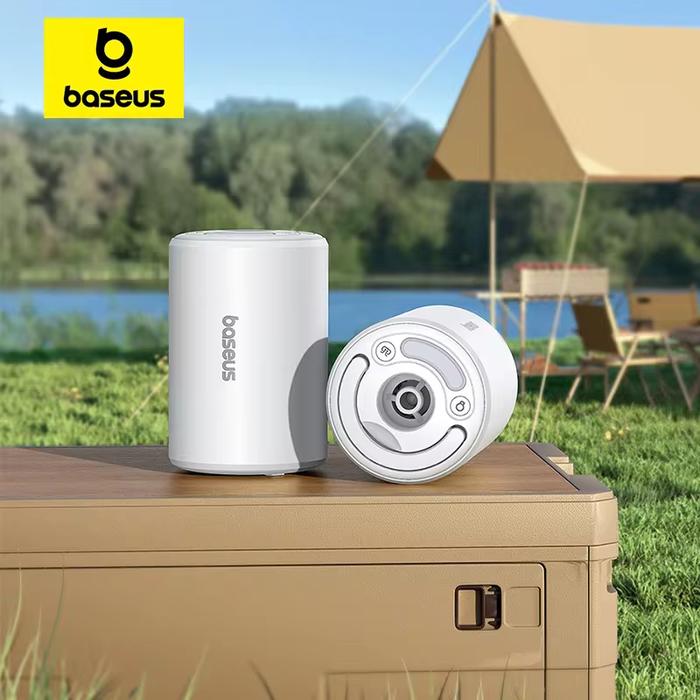 Baseus 5 In 1 Portable Air Pump Inflate Deflate Vacuum Storage for Air Mattresses Beds Swimming Ring