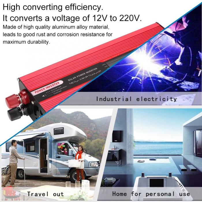 6000W Power Inverter Mobil Solar Inverter Energi Listrik Fotovoltaik