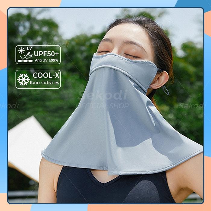 Masker Wajah Masker Pelindung Matahari Masker Wajah Anti Ultraviolet Matahari Masker Wajah Sepeda