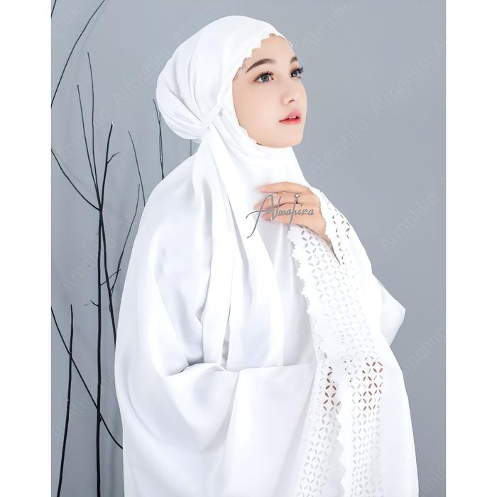 Ready Stok Mukena Dewasa Shakila Laser Cut Premium Original By Almahira Store.Id