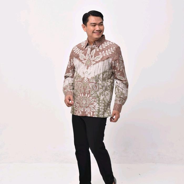 Batik Eyang Putri-Kemeja Doby Lengan Panjang