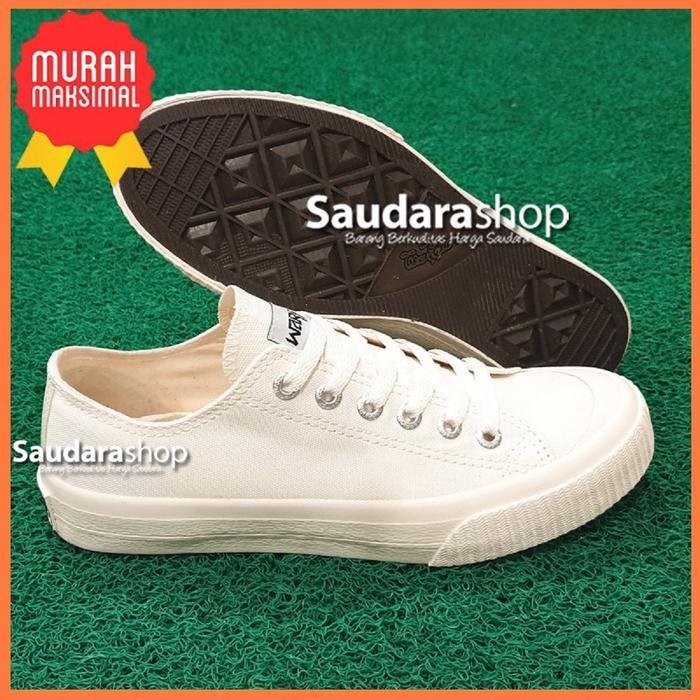 Sepatu Warrior Venus White Lc / Warrior Venus Putih Low /Warrior Venus Keren