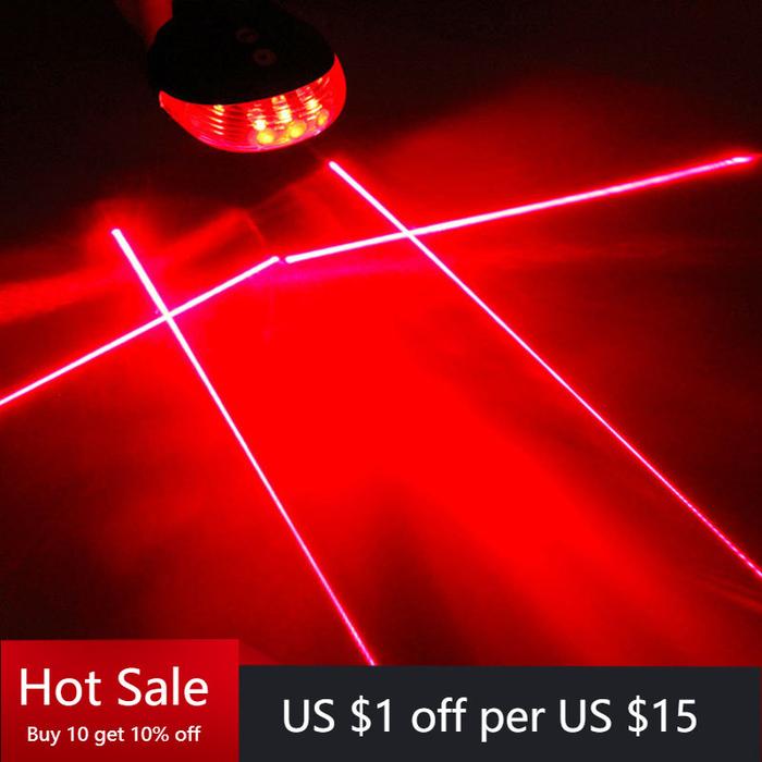 Lampu Sorot Baru LED Lampu Belakang Sepeda Lampu Laser
